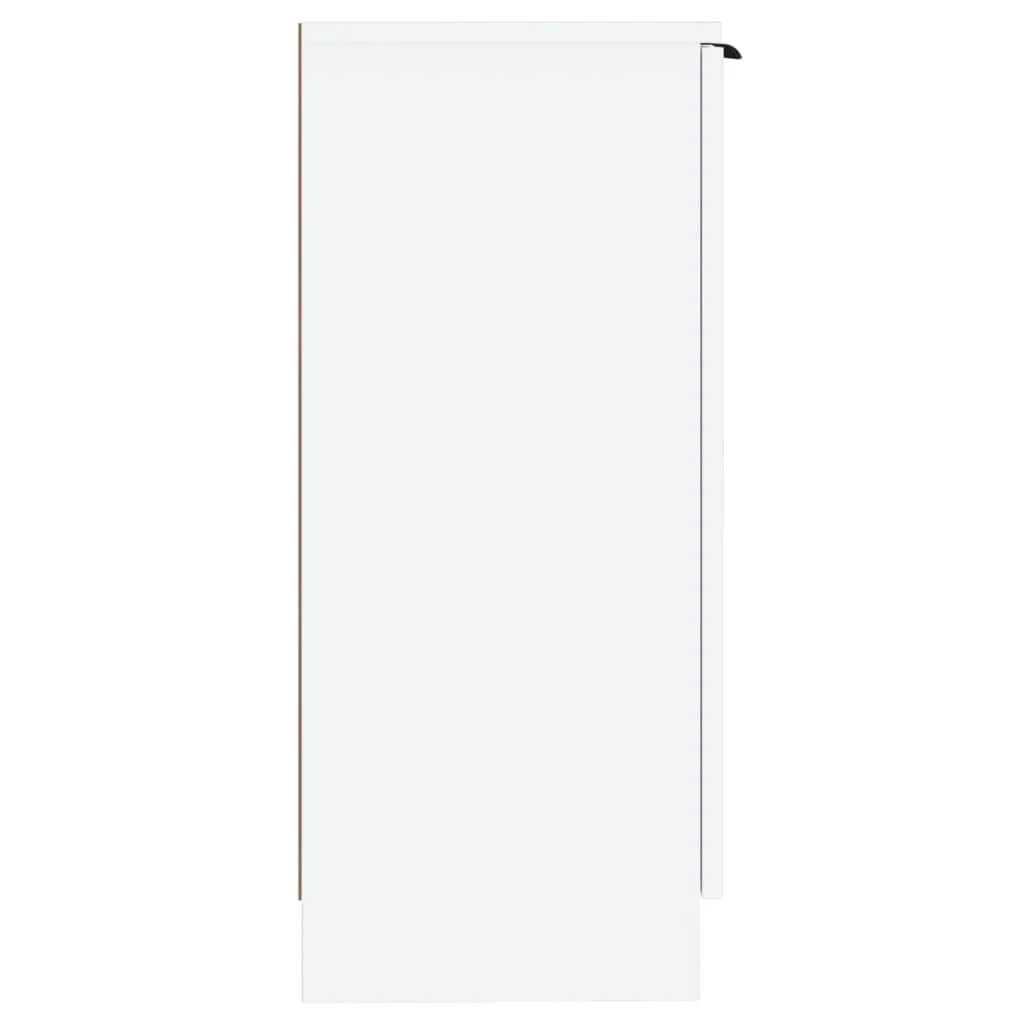 Buffet credenza cassettiera armadio mobile contenitore organizer per cucina soggiorno salotto 30 x 30 x 70 cm legno ingegnerizzato bianco 02_0030221
