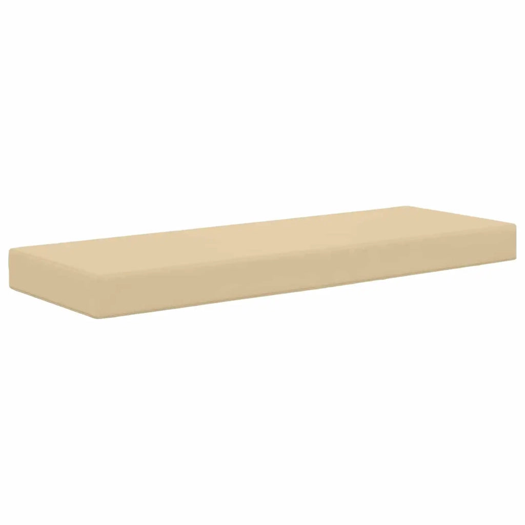 Cuscino da Sedia Esterno Beige 115 x 40 x 8 cm 100% Poliestere 900968