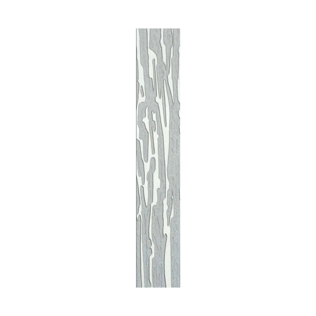 Porta a soffietto da interno in kit con vetri in PVC Grigio 82x220 cm mod. Sonia