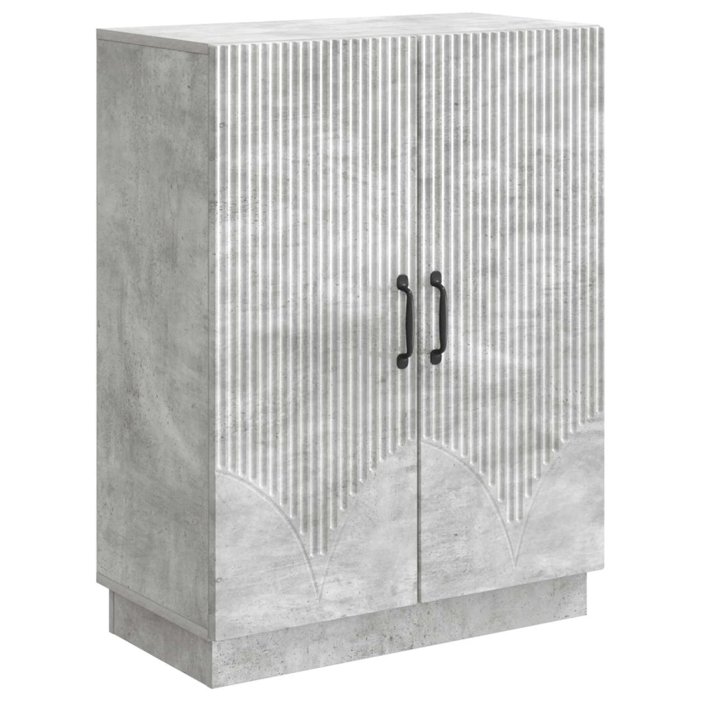 Credenza Grigio Cemento 66 x 34,5 x 87 cm Legno ingegnerizzato