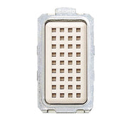 Trade Shop - Serie Magic Compatibile Interruttori Bipolari Unipolari Prese Compatibili Moduli -     Ronzatore