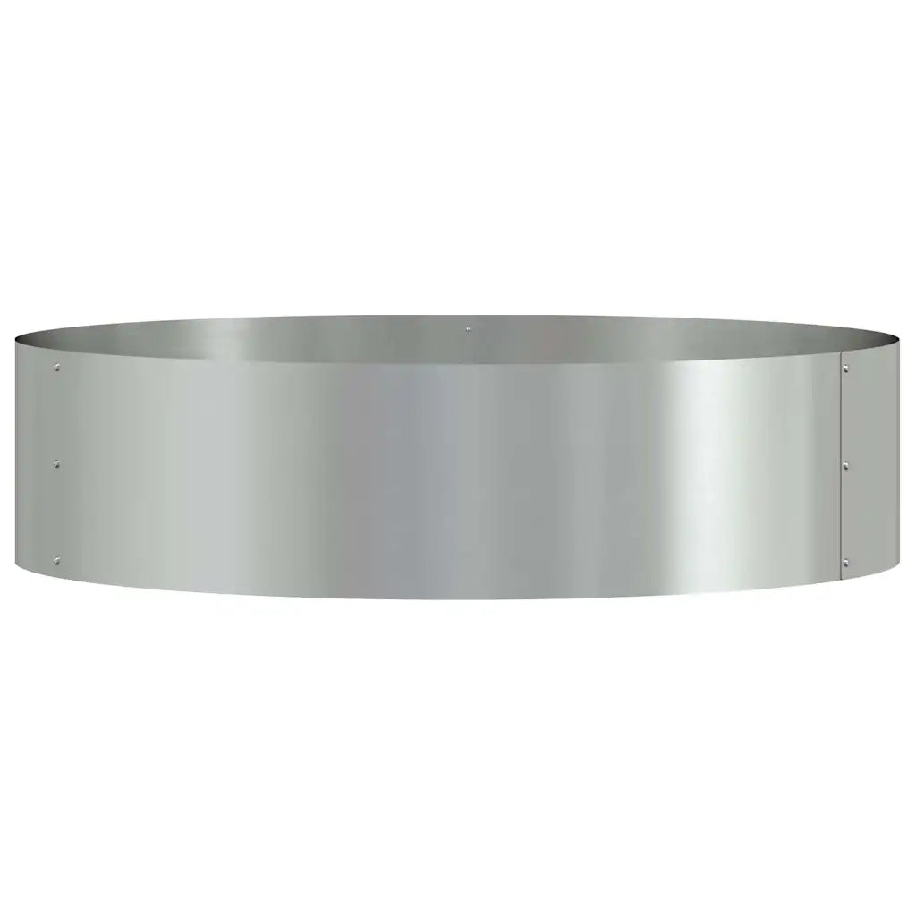 Anello per vaso Argento 80 x 80 x 20 cm Acciaio zincato 873630