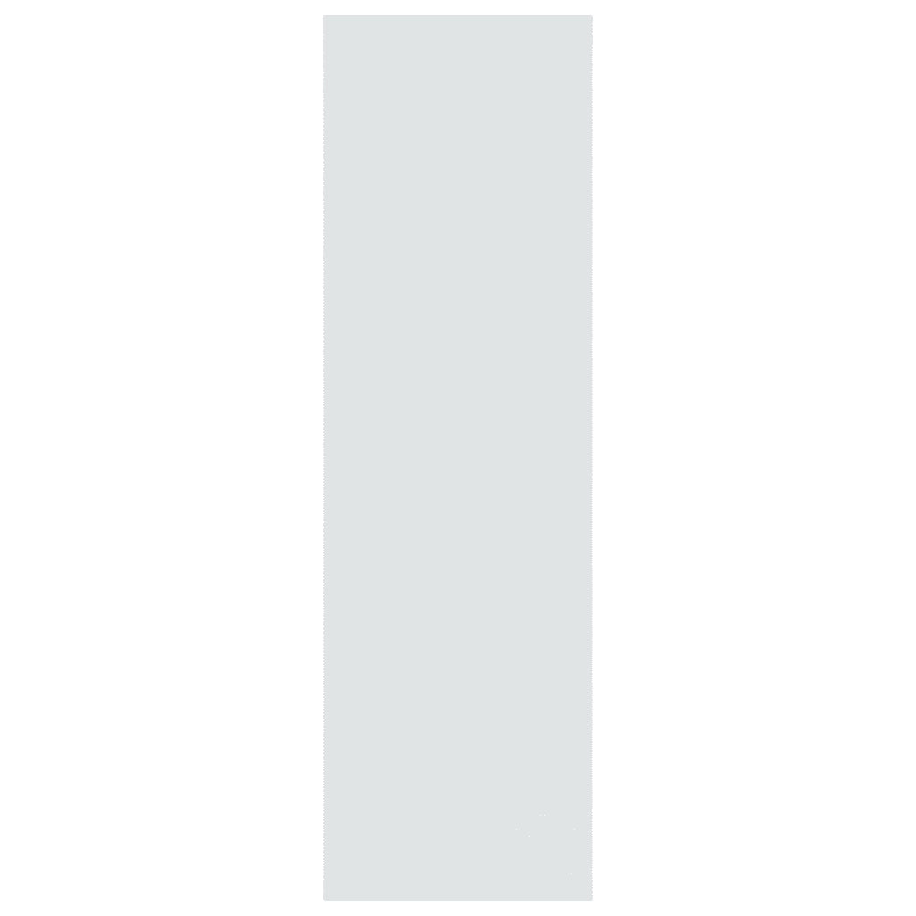 Scaffale Parete Bianco Lucido 85x16x52,5 cm Legno Multistrato 801424
