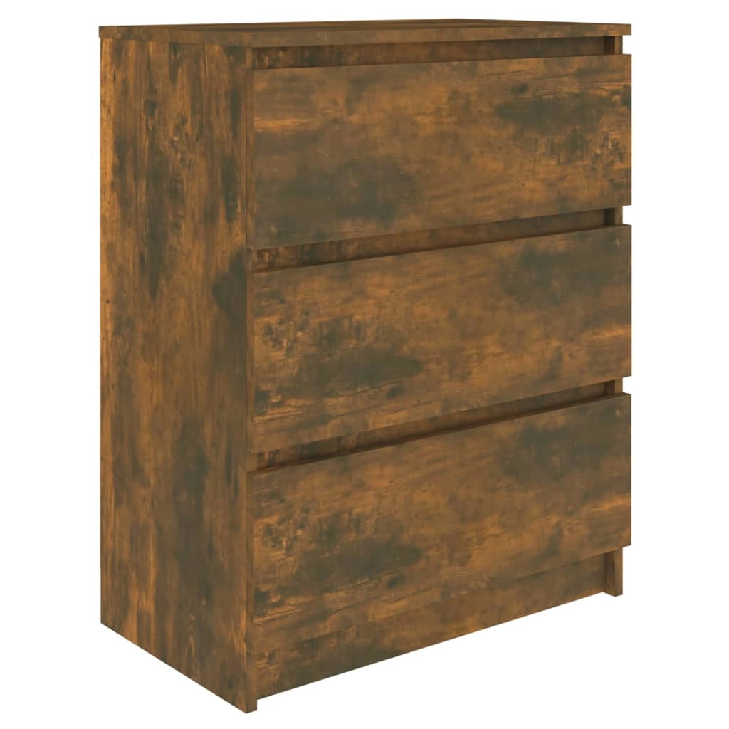 Buffet credenza cassettiera armadio mobile contenitore organizer per cucina soggiorno salotto 60 x 35 x 76 cm legno ingegnerizzato marrone 02_0030997