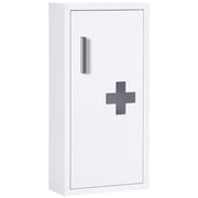 Mobiletto da Parete 3 Livelli ¨C Zephmum ¨C 30x12x60 cm Bianco