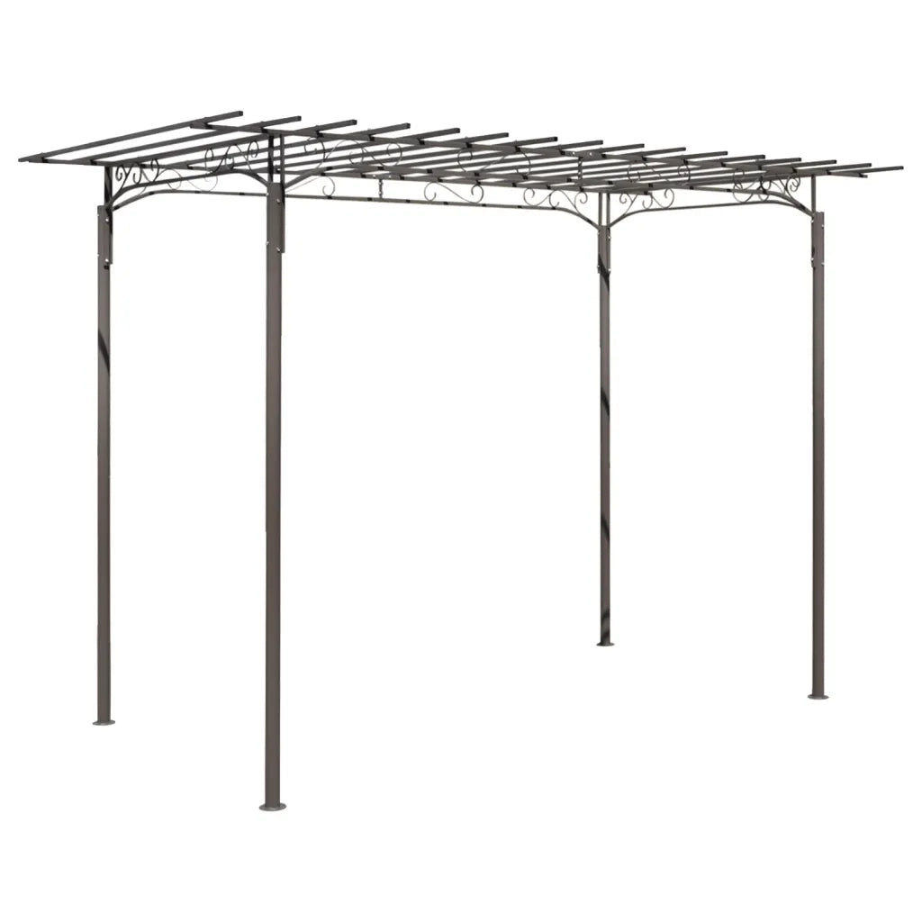 Arco pergola da giardino per rose in acciaio decorazione giardino cod mxl 59634