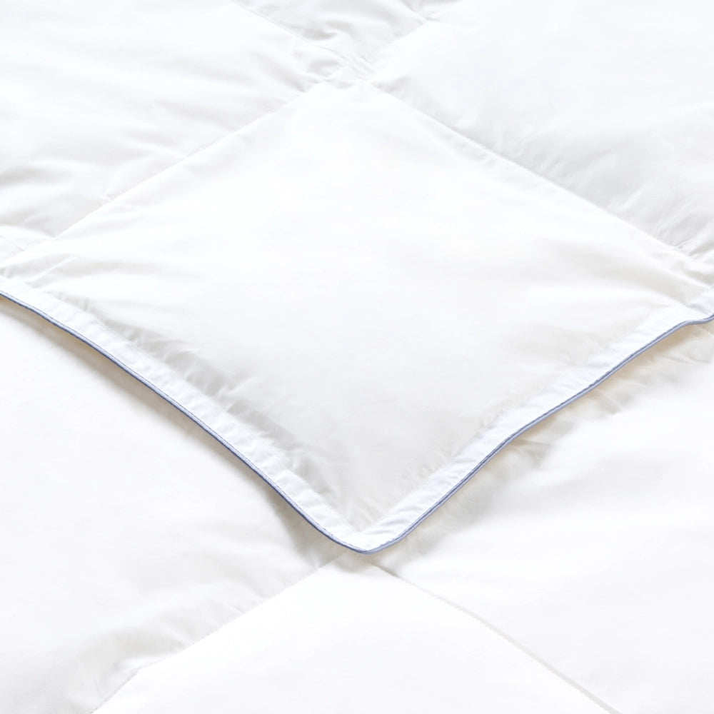 Piumino leggero e caldo in piuma d'oca di lusso 200 x 200 cm Bianco morbido elegante