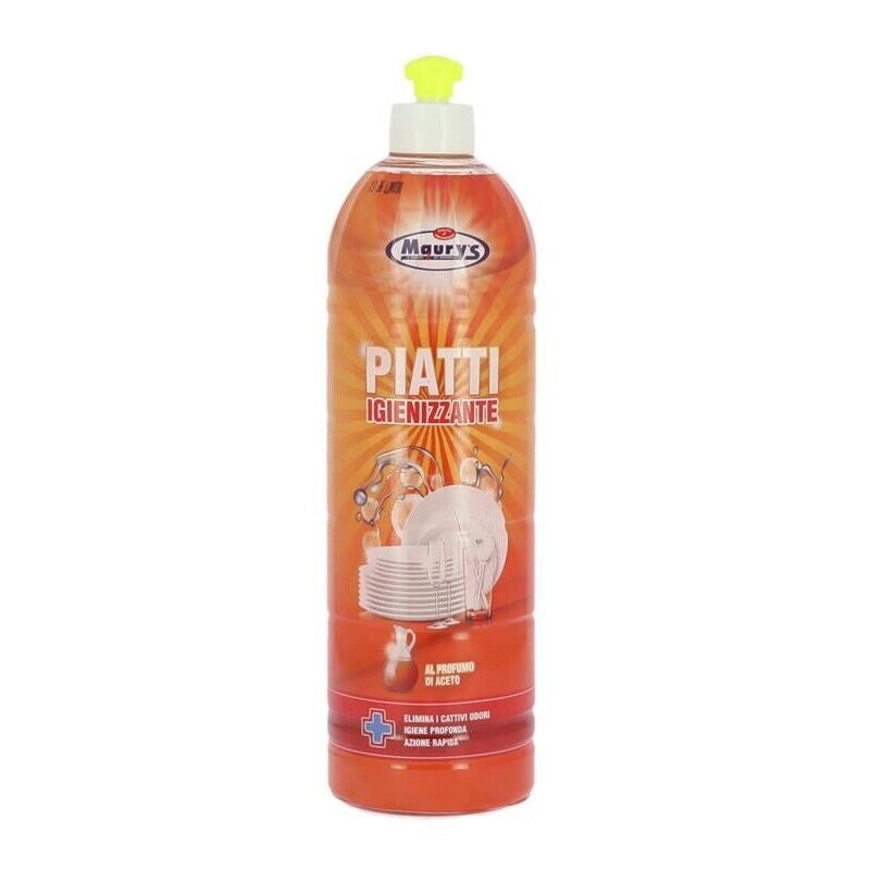 MAURY'S LIQUIDO PER PIATTI 900ML IGIENIZZANTE AL PROFUMO DI ACETO