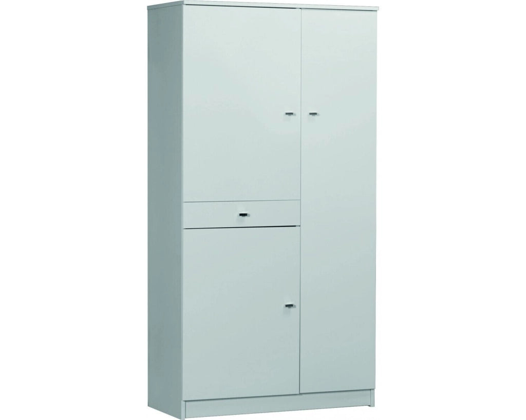 Mobile 3Ante 1Cassetti Bianco Lucido 77X34X147 16Sp. - Sarmog