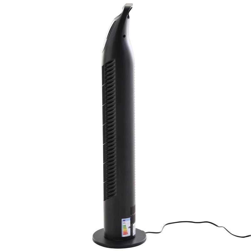 VENTILATORE A TORRE OSCILLANTE CON 3 VELOCITÀ E TELECOMANDO DA 40 W