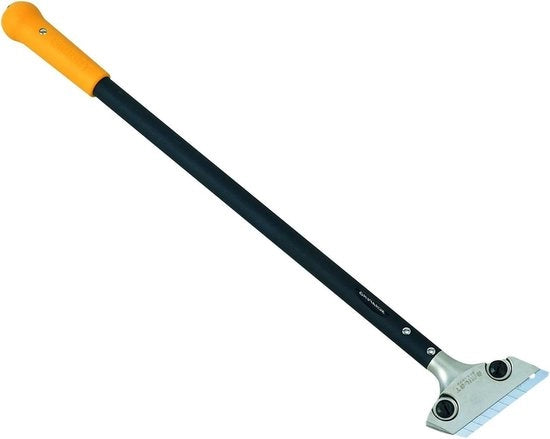 Schrappatrice a spazzola rotativa 3 m argento-nero