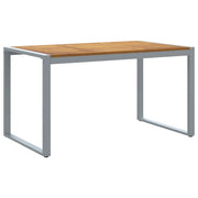 Tavolo da Giardino | Tavolino da esterno Grigio 140 x 80 x 75 cm