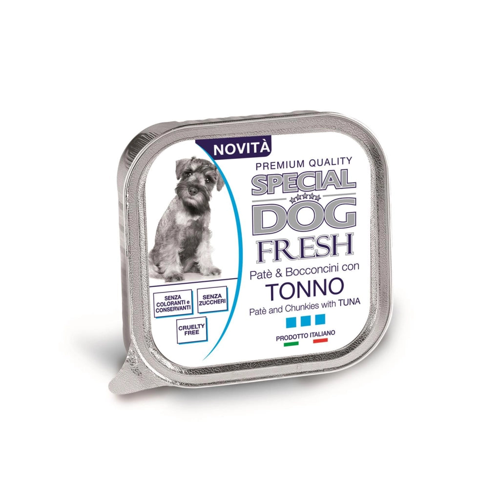 SPECIAL DOG FRESH PATÈ & BOCCONCINI 150 GRAMMI TONNO