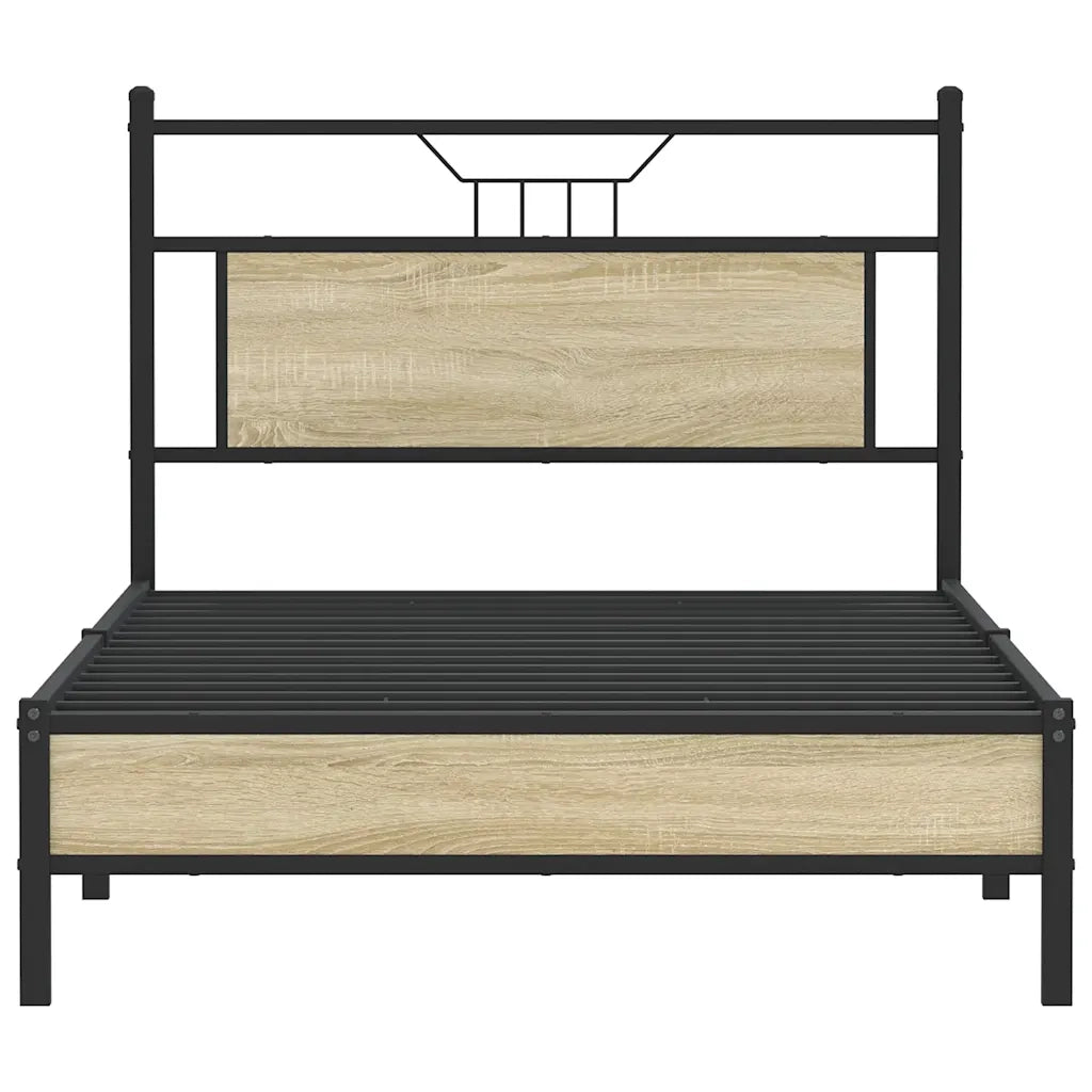 Giroletto senza Materasso Rovere Sonoma 107x203cm in Truciolato 4106940