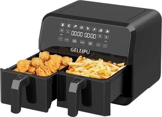 Frittella XXL - Frittiera - Superficie antiaderente - Ciotola lavabile in lavastoviglie - Spegnimento automatico - 1700W - 8L