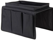 Organizzatore di Bancone - Conservazione del Telecomando - Con Piatto di Servizio - 315 x 56 cm - Nero