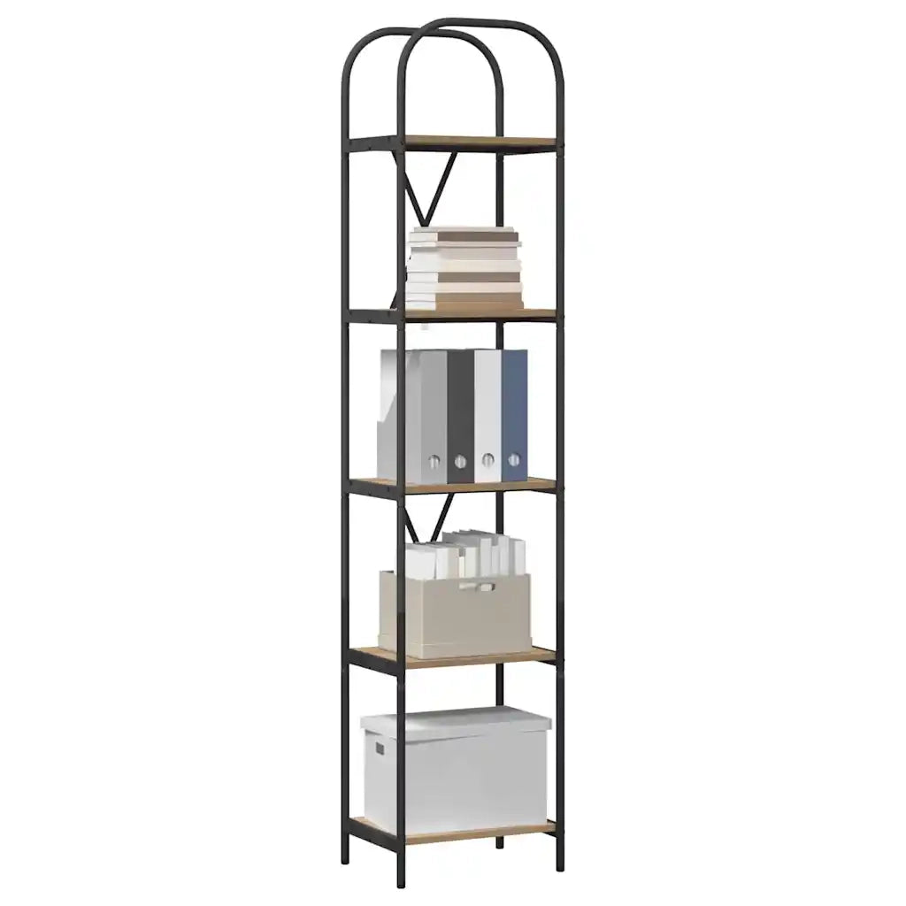 Libreria Rovere artigianale 40 x 30 x 183 cm Legno multistrato 879874