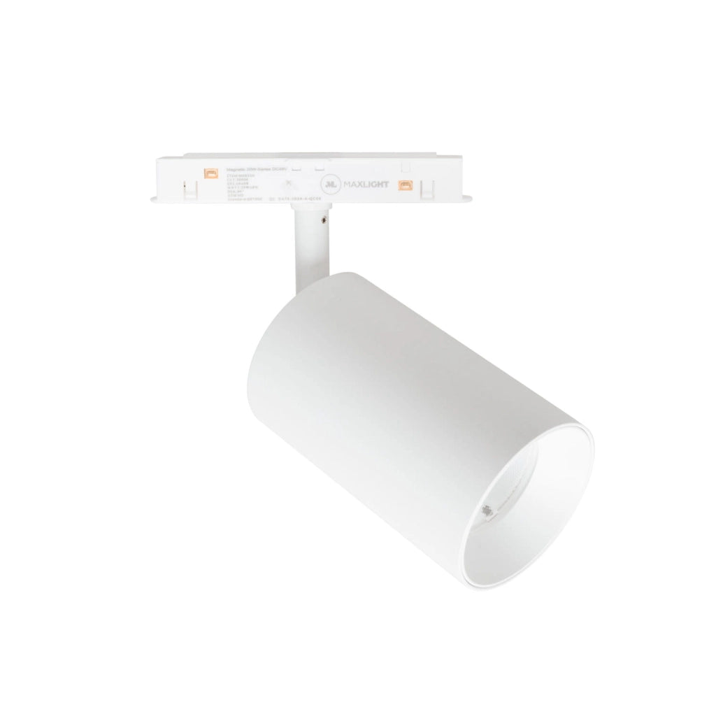 Faretto magnetico ON/OFF bianco 18W 1411lm 3000K Maxlight