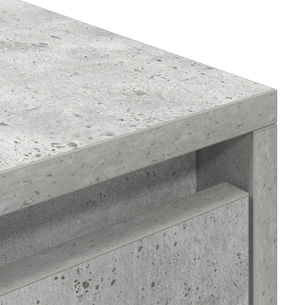 Mobile Porta TV Grigio Cemento 188,5x41x50 cm Legno Multistrato 3328420