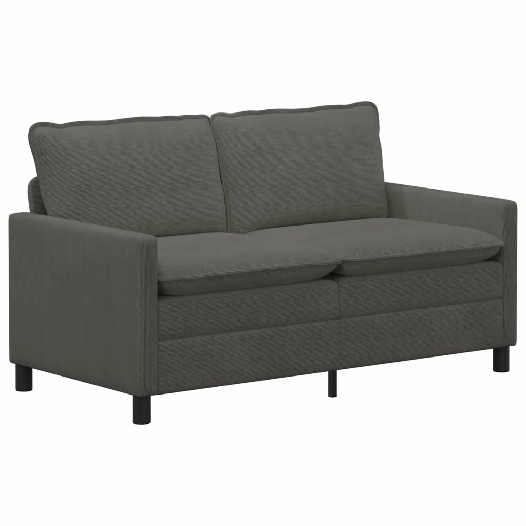 Divano Grigio Scuro 156 x 81 x 87,5 cm Tessuto