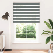 vidaXL Tenda a Rullo Zebra Larghezza Tessuto 145,9 cm Poliestere