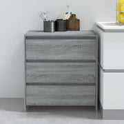 Credenza-Buffet-Armadio da cucina Grigio Sonoma 70x41x75 cm in Truciolato 343307