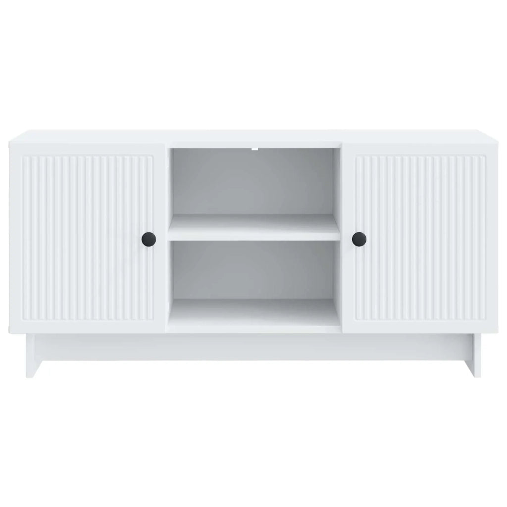 Mobile TV 102 x 34,5 x 50 cm Bianco Legno ingegnerizzato 894005
