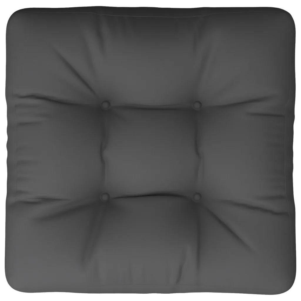 vidaXL Cuscino per Pallet Antracite 60x60x12 cm in Tessuto