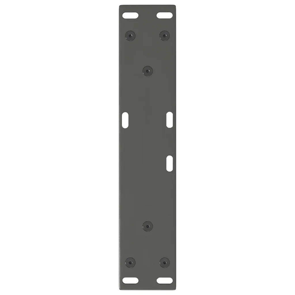Gambe per Tavolino da CaffÃ¨ a Forma di V 2 pz Antracite 40x(30-31,3) cm Acciaio