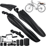 Pattino per bicicletta da corsa e mountain bike, universale, 24-28 pollici, portatile, leggero e resistente alla compressione.