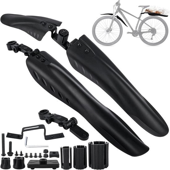 Pattino per bicicletta da corsa e mountain bike, universale, 24-28 pollici, portatile, leggero e resistente alla compressione.