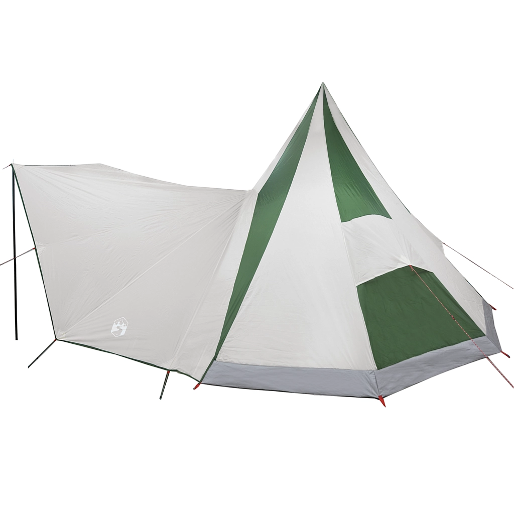 Tenda tipica per famiglie Verde 12 persone impermeabile