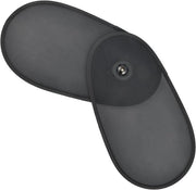 Ombrellone per auto con dimensioni 40 x 21 cm - Nero - Adatto per vetro laterale e posteriore - Ombreggiatore per bambini