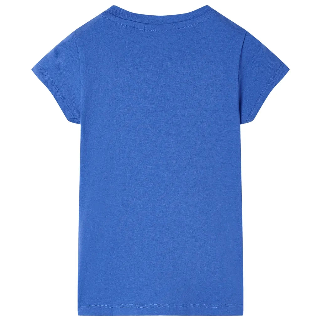 Maglietta da Bambina Blu Cobalto 104 11055