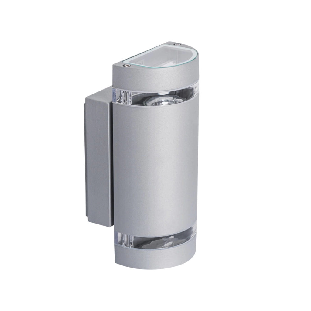 Applique esterna Kanlux ZEW 22443 grigia GU10 IP44 su/giù