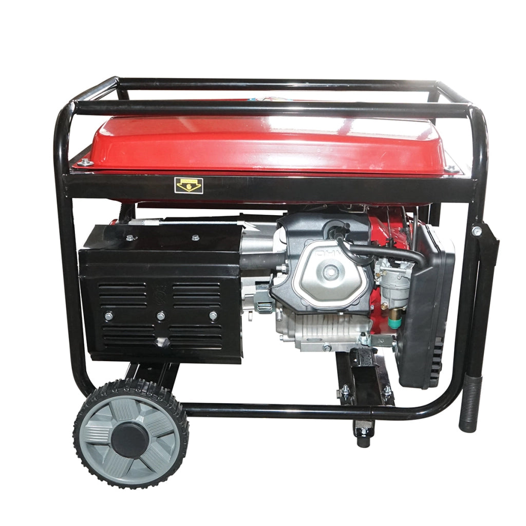 Generatore elettrico a benzina con ATS 7KW/220V, motore 18HP, avviamento elettrico/manuale Breckner Germany