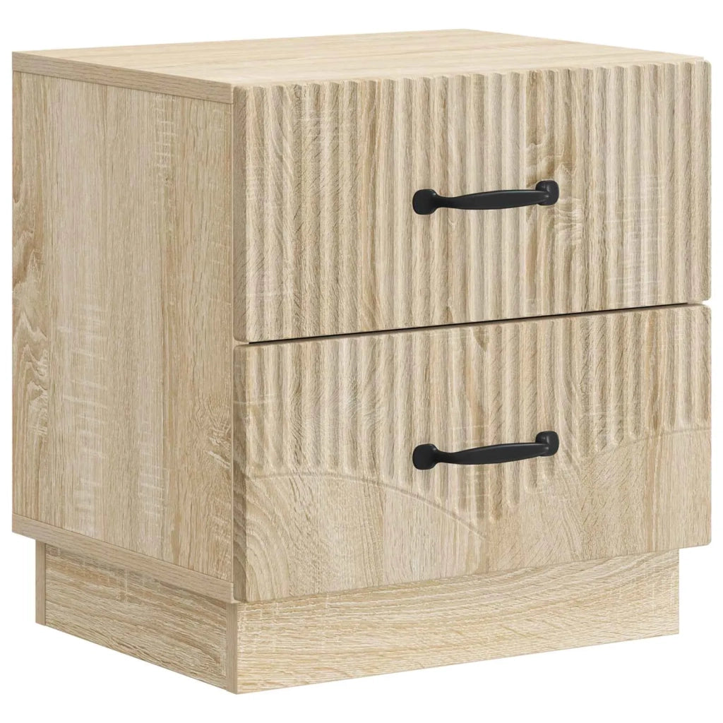 Armadio da Notte con cassetto Rovere Sonoma 43 x 34,5 x 44,5 cm 895219