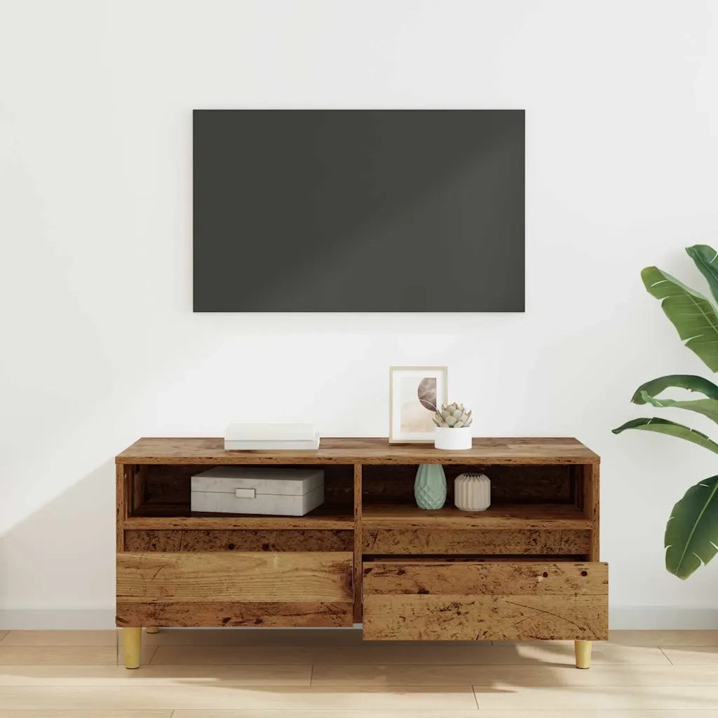 Mobile TV Legno vecchio 100 x 34,5 x 44,5 cm Legno multistrato 881459