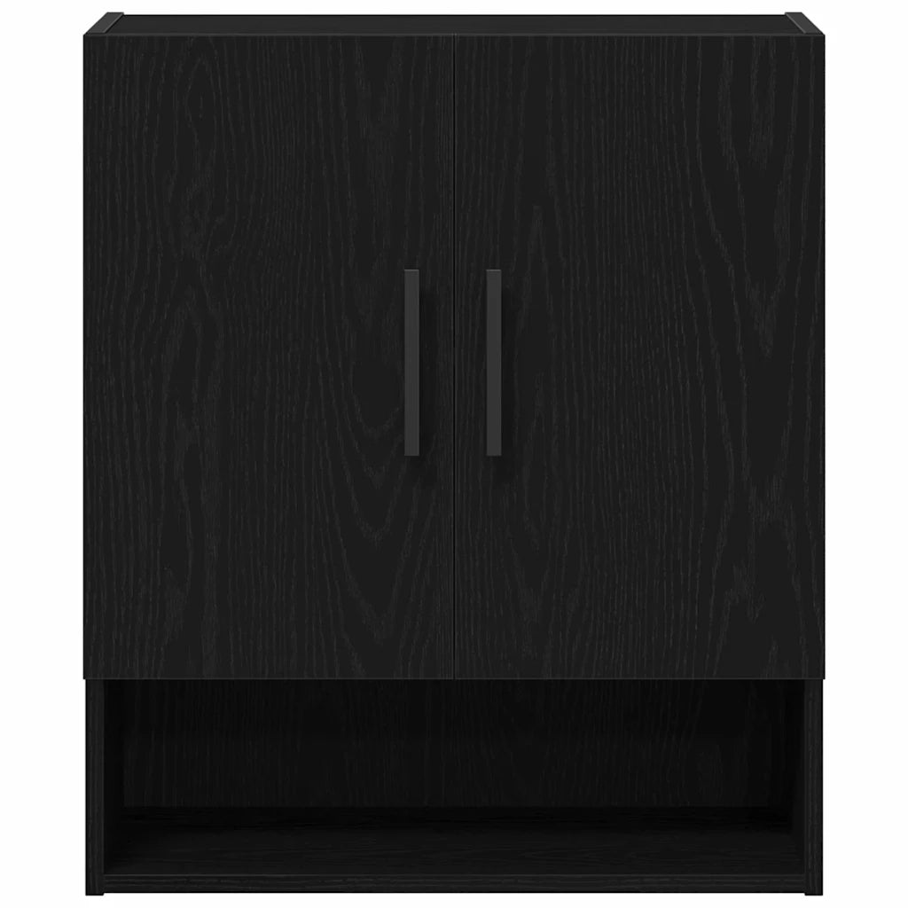 Mobile a muro Rovere Nero 60 x 31 x 70 cm Legno multistrato 862942