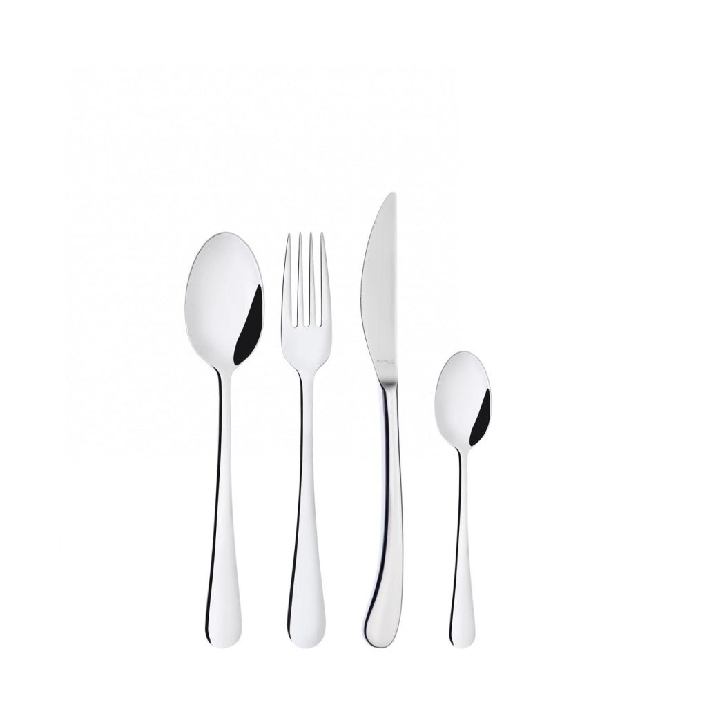 SETTIMOCIELO, Posate Set 24 Pz, Scatola Wengè, Casa Bugatti