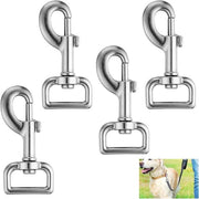 Karabijnhaak Zwenkbaar con Haak a Rotazione per Cinturino Cane Sacca a Sospensione Accessori Cavallo