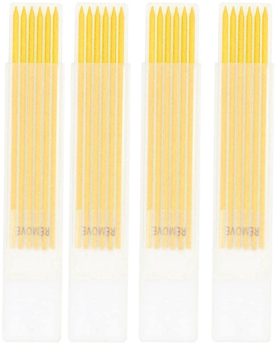 Vernici per grafite in legno - 24 pezzi - 2,8 mm di diametro - Opbergdoos - Durevole - Vernici per grafite