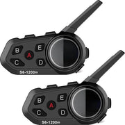 Cappello da Motociclista con Altoparlante - Regalo per Lui - Cappello da Motociclista con Altoparlante - Intercom per Motociclisti - Cappello da Motociclista con Altoparlante Bluetooth