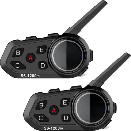 Cappello da Motociclista con Altoparlante - Regalo per Lui - Cappello da Motociclista con Altoparlante - Intercom per Motociclisti - Cappello da Motociclista con Altoparlante Bluetooth