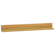 Mensole da Parete 2 pz 90x10x10 cm in Legno Massello di Teak 338260