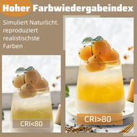 ZMH Lampada da soffitto plafoniera LED moderna bianca 40cm 30W 3000K luce calda