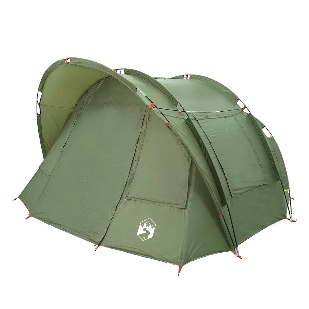 Tenda da Pesca per 2 Persone-Tenda da campeggio Verde Oliva Impermeabile 713563