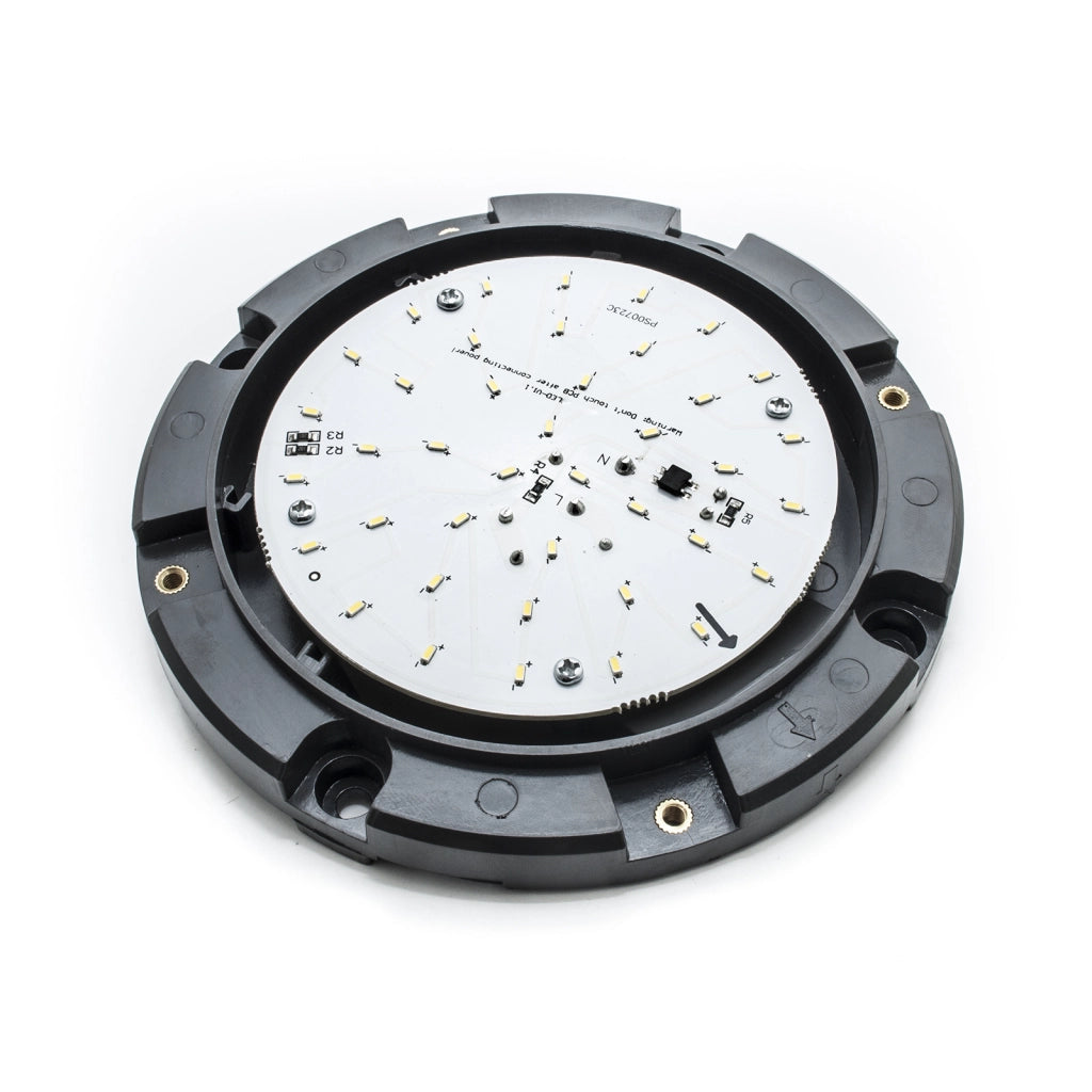 Plafoniera LED 3W segnapassi tondo IP65 luce parete balcone terrazzo giardino viale 230V basso consumo 4000K