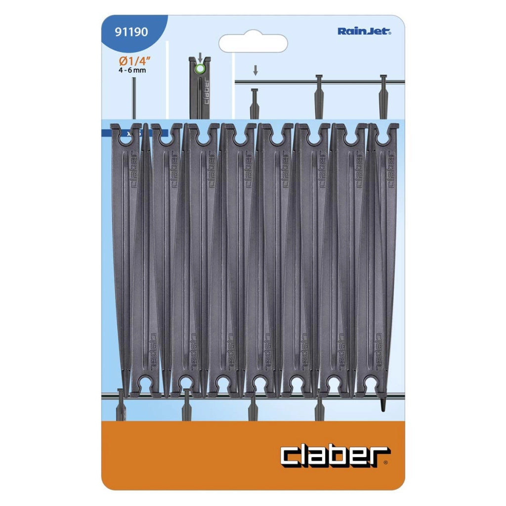 Picchetto per Tubo Capillare in Blister 15 Pezzi. Art. 91190 Claber