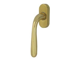 MARTELLINA DK GOCCIA IN ZAMA FINITURA OTTONE LUCIDO- - movimento quadro mm.7 - 2 pezzi COTTALI